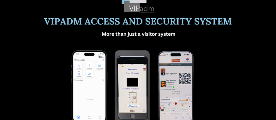 VIPadm Access and Security System- More than just a visitor system