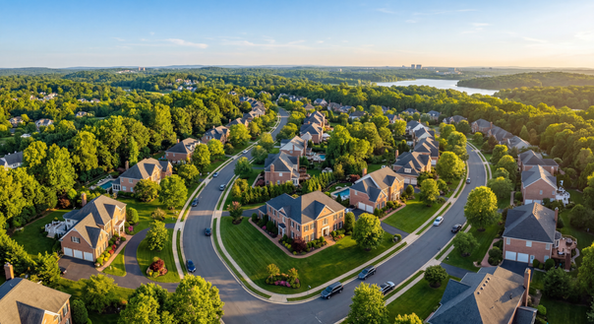 AI Generated Neighborhood Visual