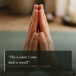 Flow Yoga Sample Social Post