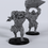 Miniatura: Flesh Rippers - Gravehaunt Vampires - Miniatura stampata 3D