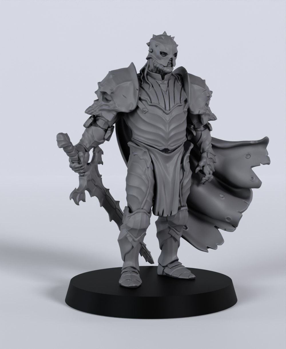The Silent One - Gravehaunt Vampires - Miniatura stampata 3D