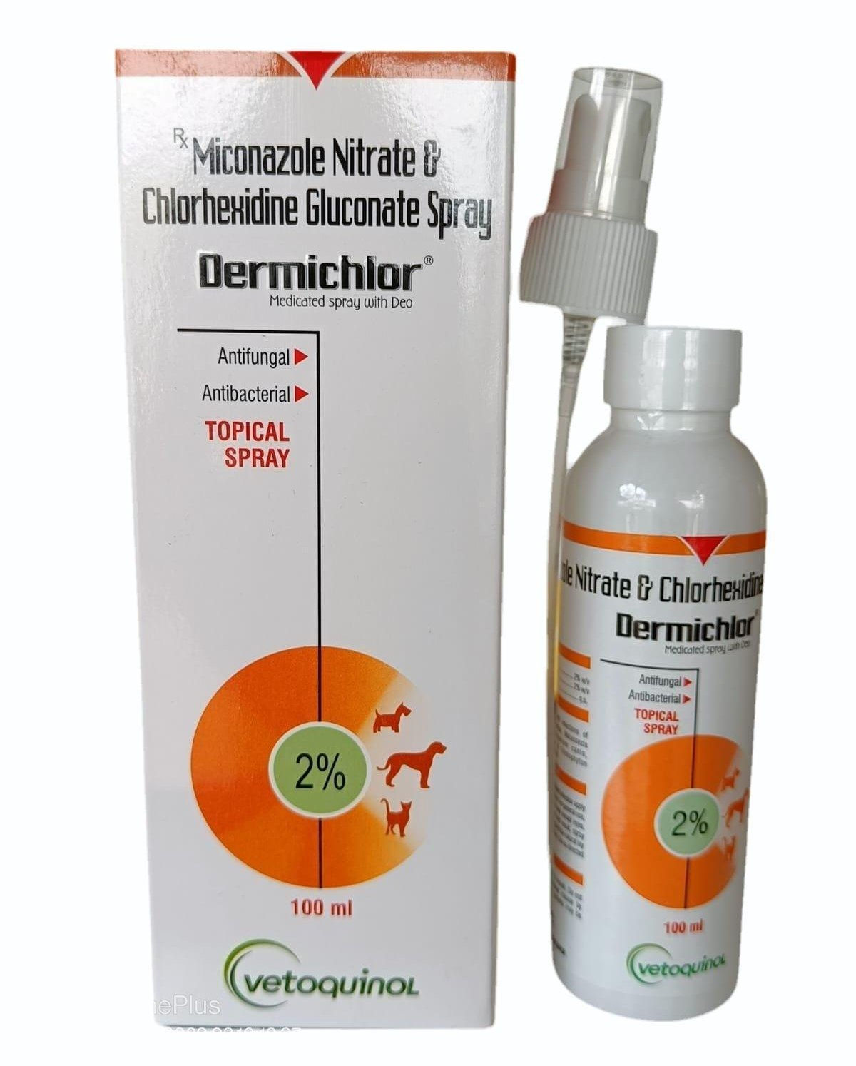 Dermichlor Spray With Deo 100ML