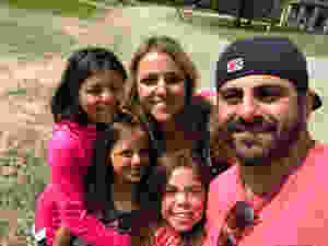 Elias and Joy Hajjar and their girls, Rose, Dahlia and Jasmine