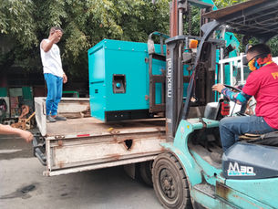 Philman Generators Delivery I Isuzu Diesel Generator Set 1 Unit 30kva 1ph 230v Silent Type