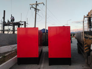 Philman Generators Delivery I Cummins Diesel Generator Set 1 Units 300kva 3ph 230v Silent