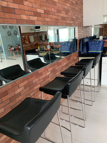 In-office pantry at The QWERTY Ink Academy stocked with tea and coffee, perfect for breaks and social connections.