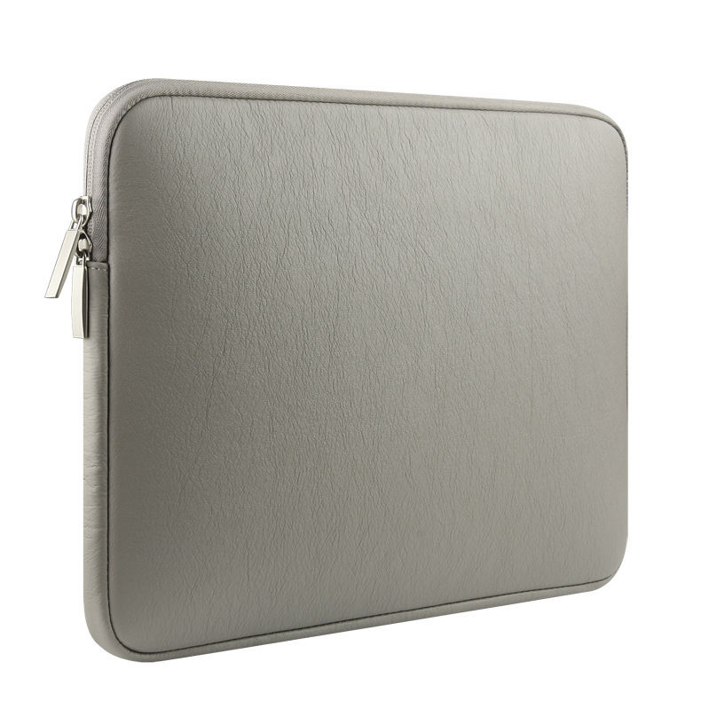 Thumbnail: khaki simple leather sleeve 11 12 13 15 inch malaysia