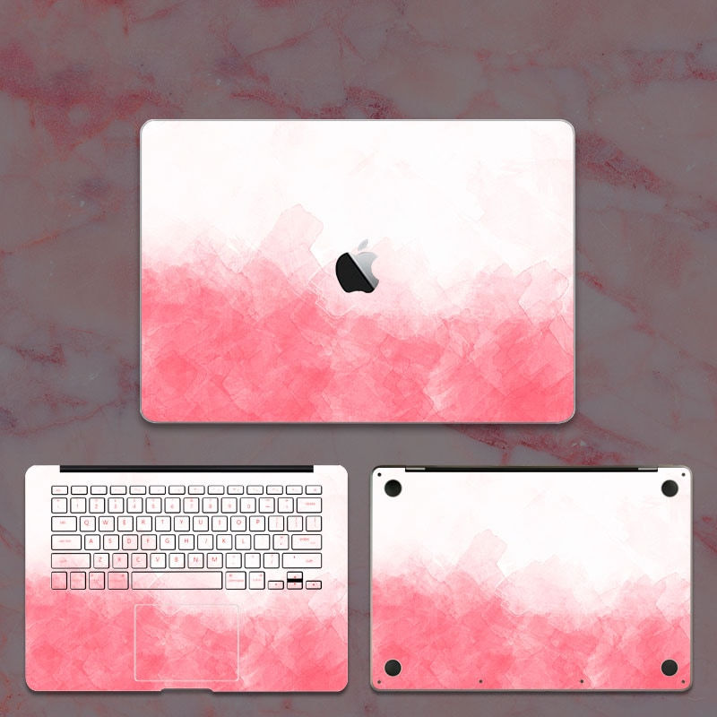 apple macbook pro air retina touchbar 11 12 13 15 inch decal skin sticker pink