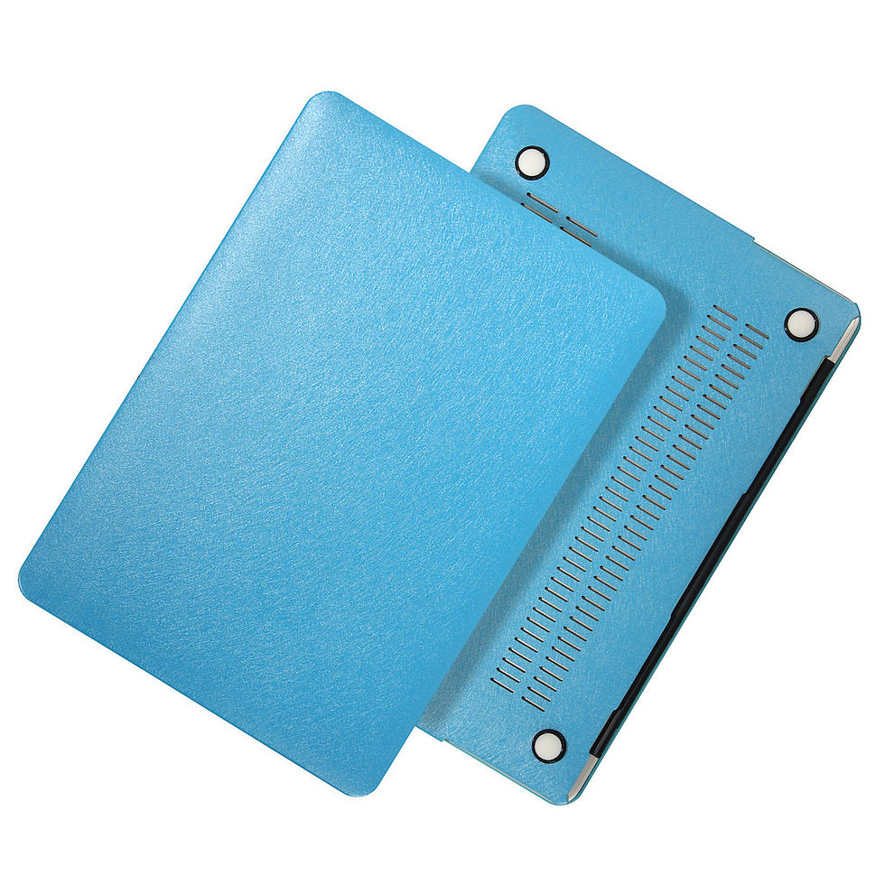 Thumbnail: Skyblue silk macbook air pro retina touchbar 11 12 13 15 case cover malaysia