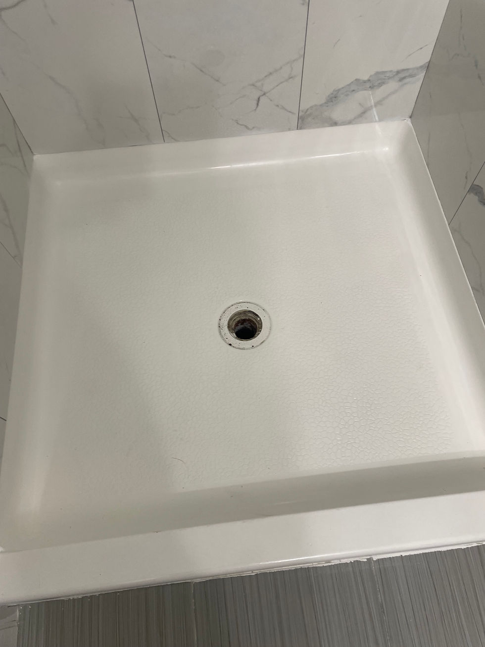 Painted tub