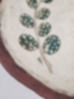 Thumbnail: Spotted leaves bowl (large)