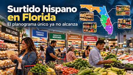 Surtido hispano en Florida, tiendas de Winn-Dixie con surtido ajustado por comunidad