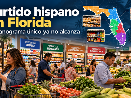 Surtido hispano en Florida, tiendas de Winn-Dixie con surtido ajustado por comunidad