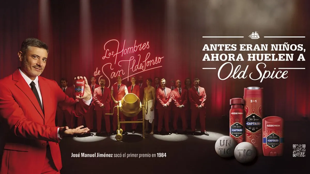 Publicidad de desodorante Old Spice