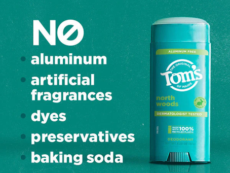 publicidad de desodorante Tom's