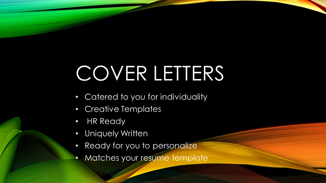 Cover Letter