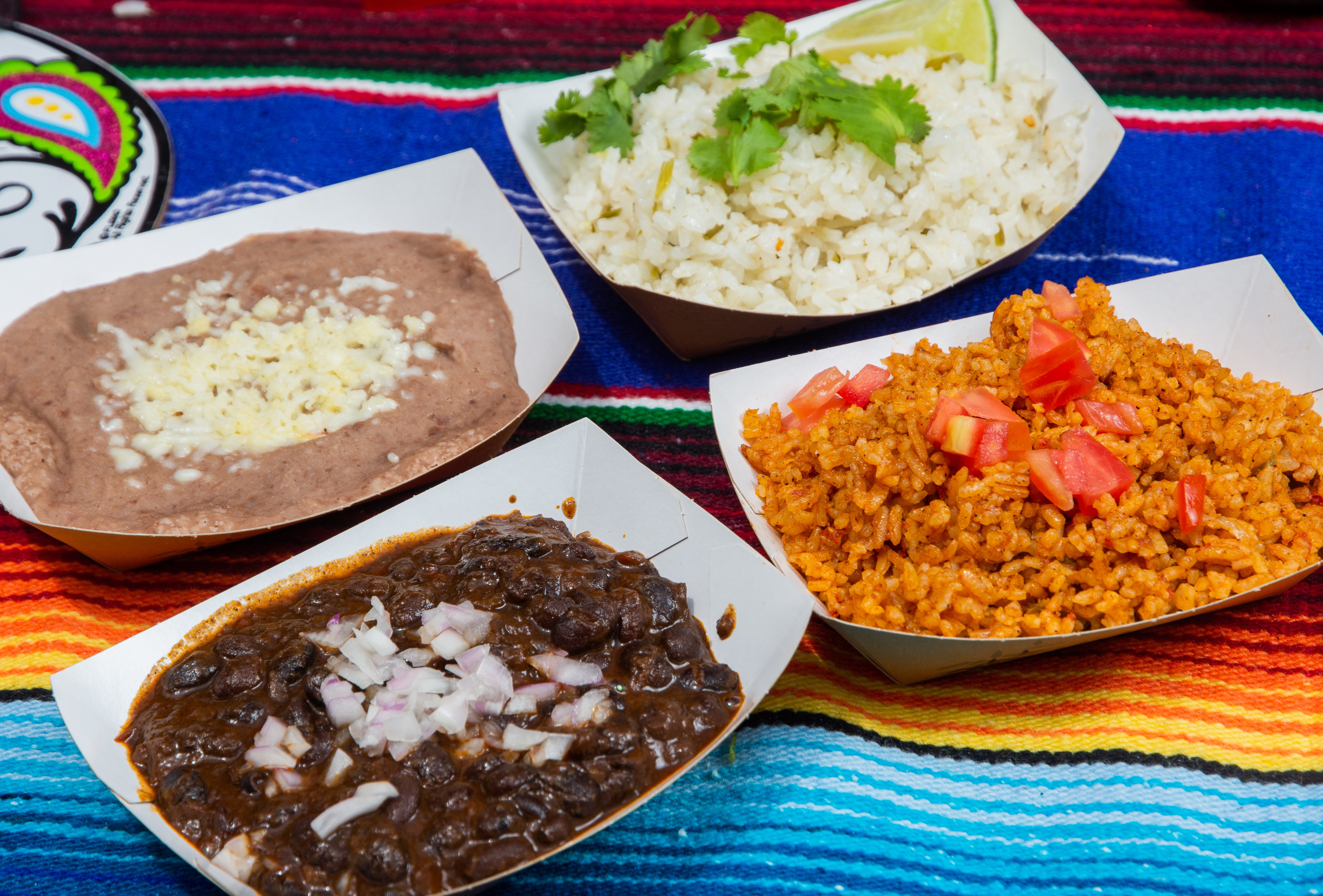 Arranged Food and Objects