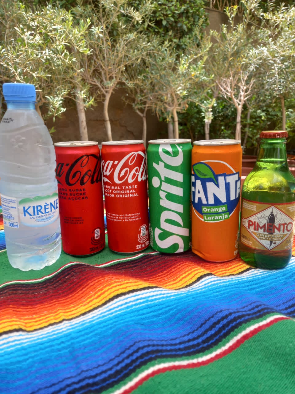 Arranged Food and Objects