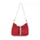 Thumbnail: BBY-880004 Red Rhinestone Buckle Hobo Handbag
