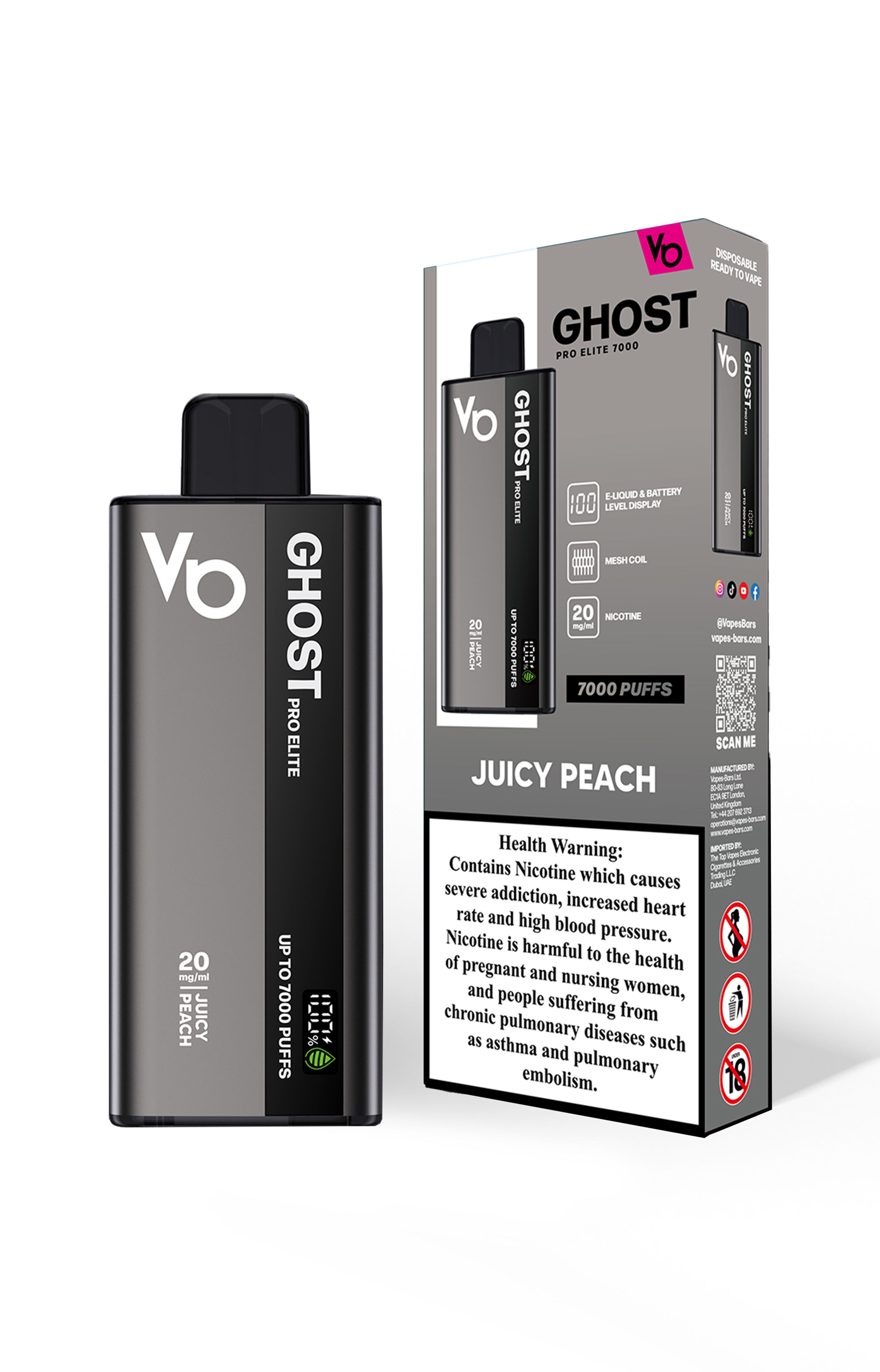 Ghost® Pro Elite Juicy Peach