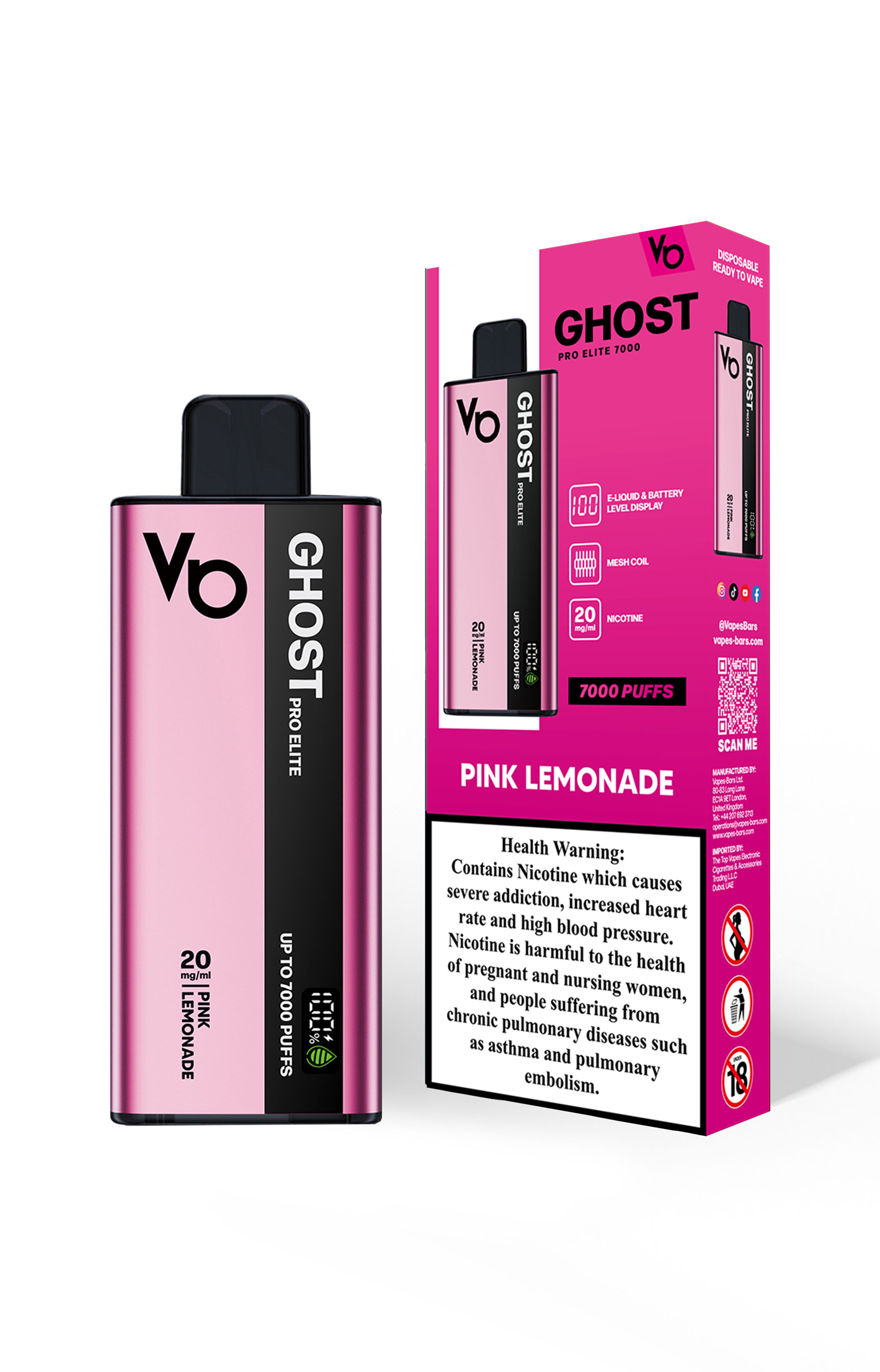 Ghost® Pro Elite Pink Lemonade