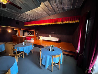 stage in meeting room