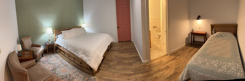 accomodations and beds, sleeping quarters