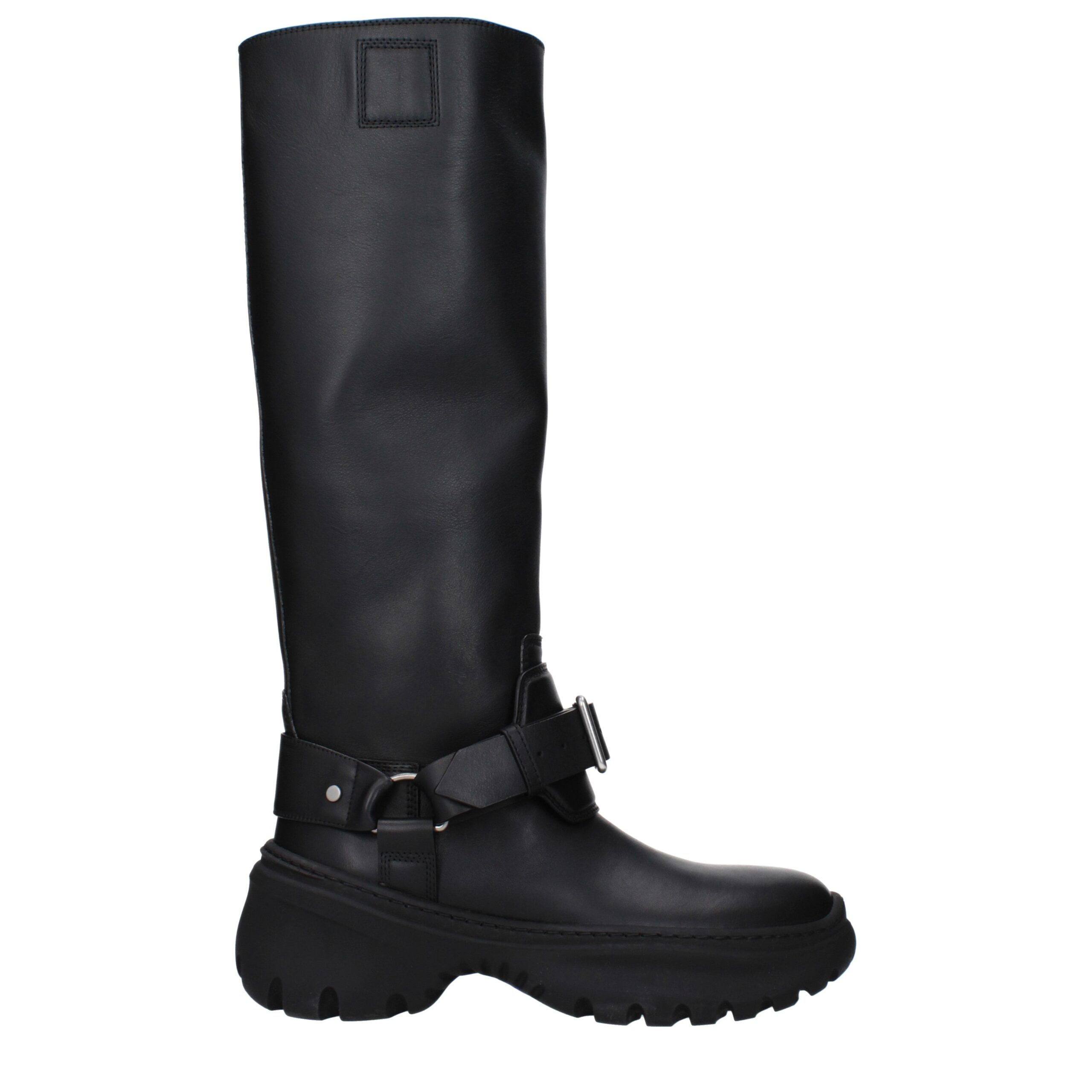 Black Leather Boots