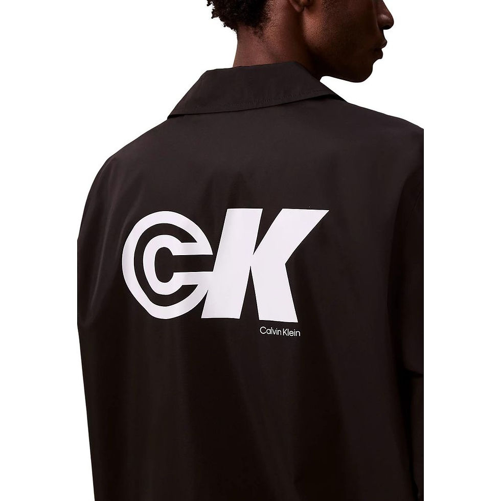 Thumbnail: Black Polyester Shell Jacket