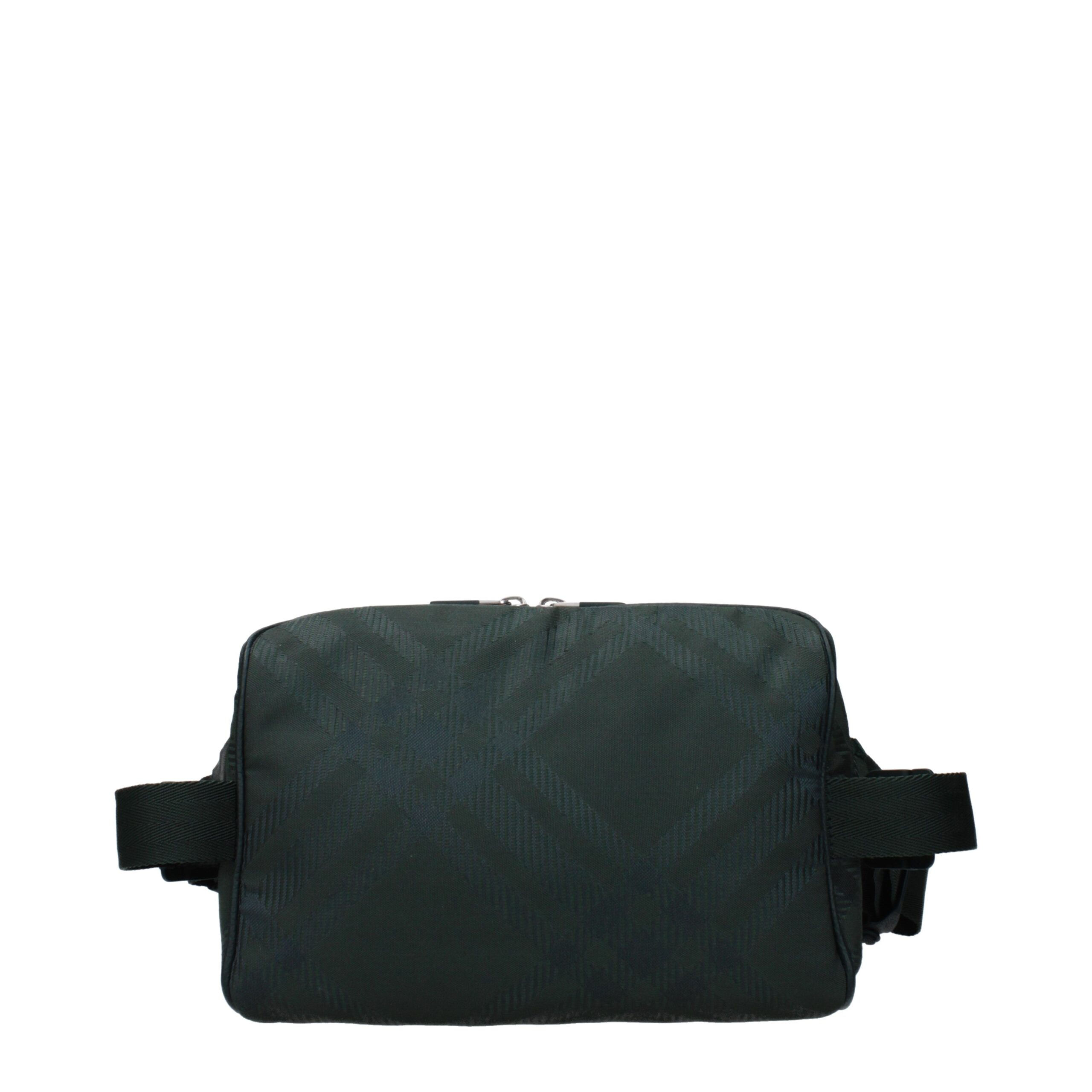 Green Nylon Backpack