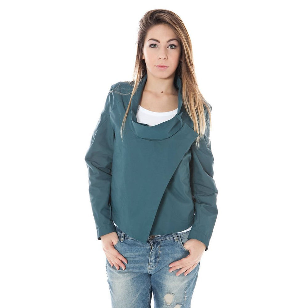 Thumbnail: Verde Poliammide Women Jacket