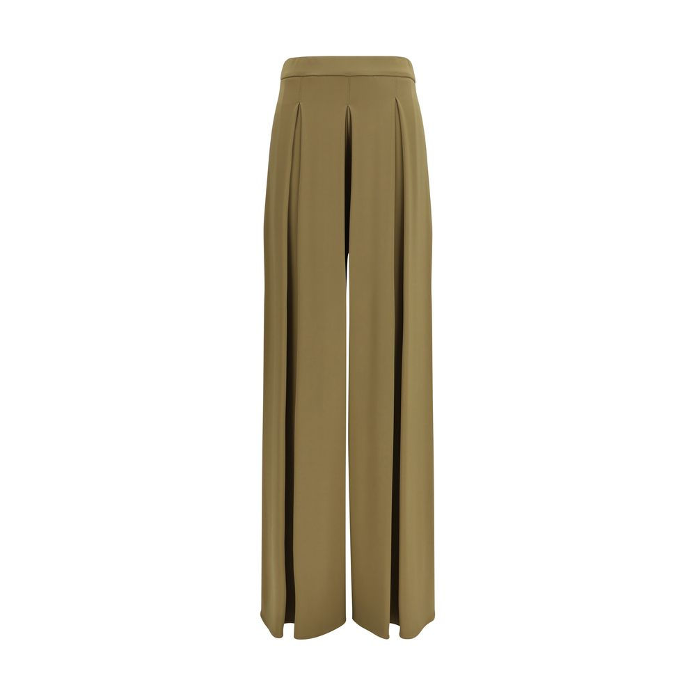 Bicolor Viscose Casual Pants