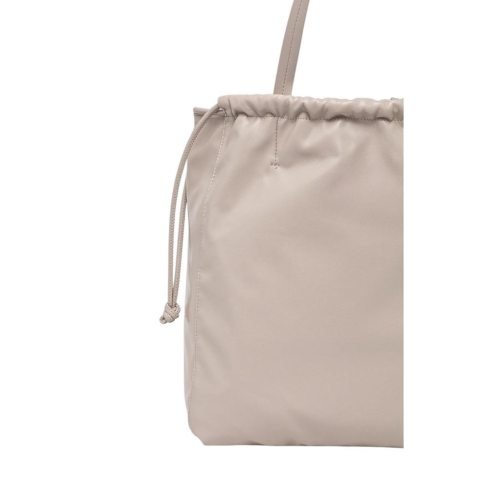 Thumbnail: Beige Polyethylene Handbag