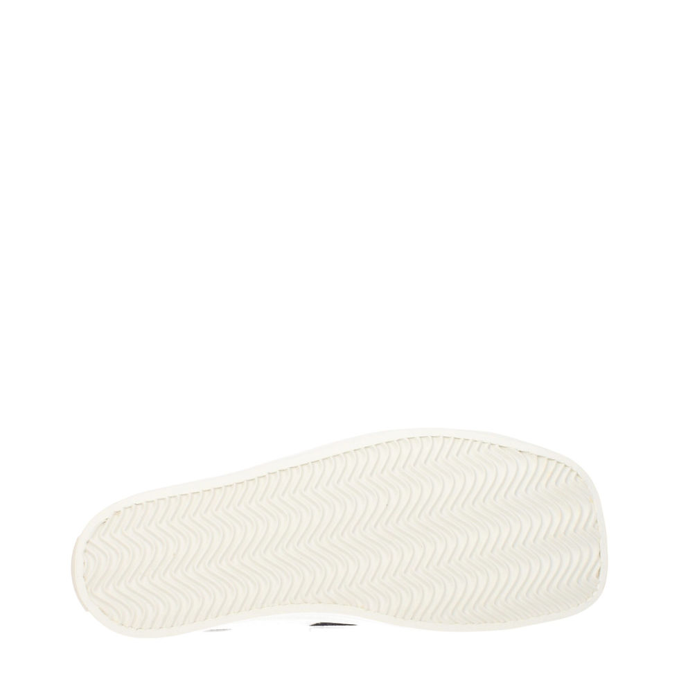 Thumbnail: White Fabric Low Top Sneakers