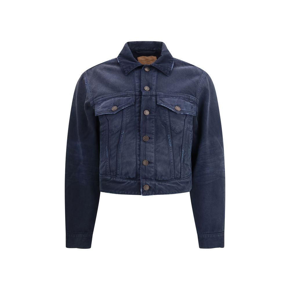 Blue Cotton Denim Jacket