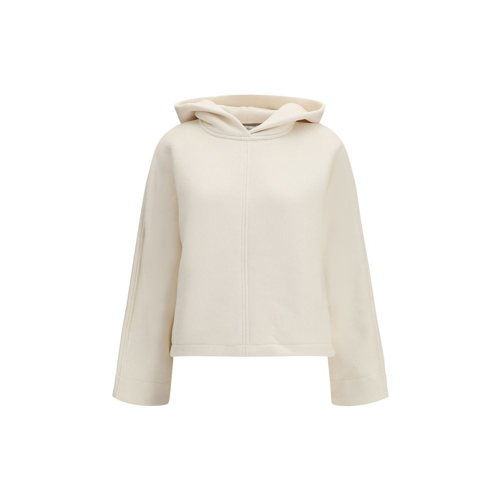 Beige Cotton Sweatshirt