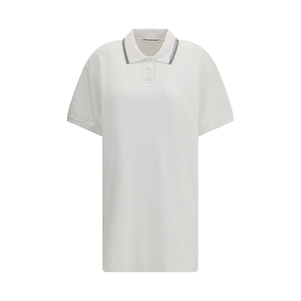 Thumbnail: White Cotton Casual Dress