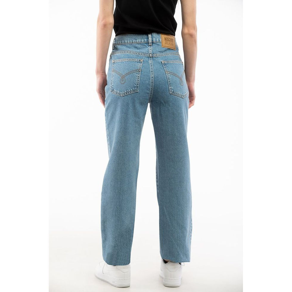 Thumbnail: Multicolor Cotton Jeans Denim