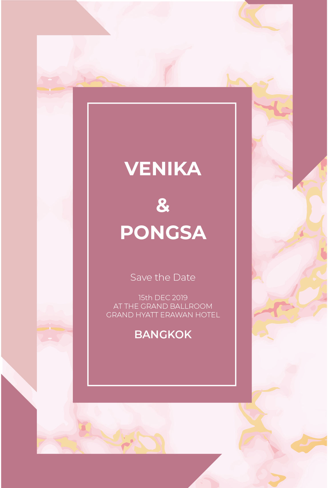 Khun Venika & Khun Pongsa