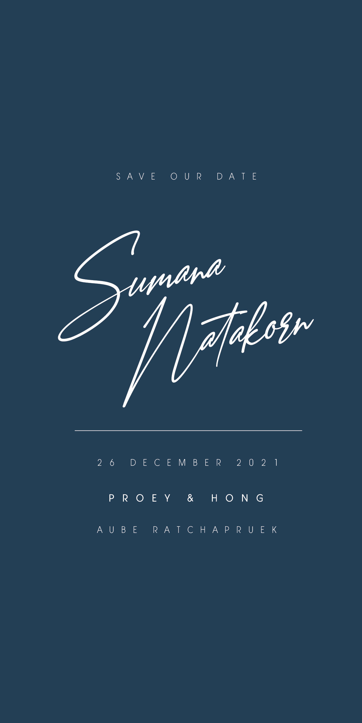 Khun Sumana & Khun Natakorn