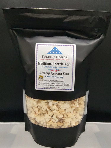 Folds of Honor Traditional Kettle Korn | Grannys Gourmet Korn