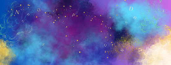 Authologie background clouds swirling purple