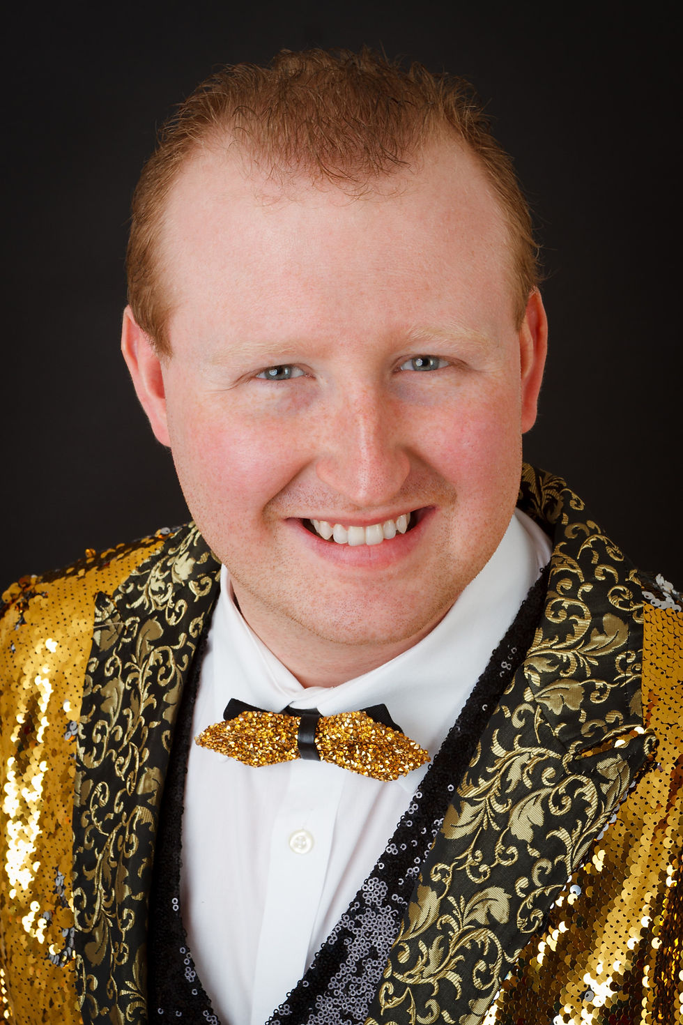 Gold Jacket Headshot