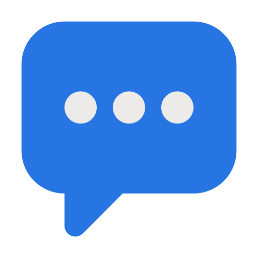 Communication icon representing client support and consultation