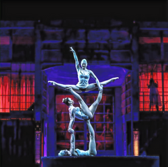 Hand to hand balancing acrobats available for your next event