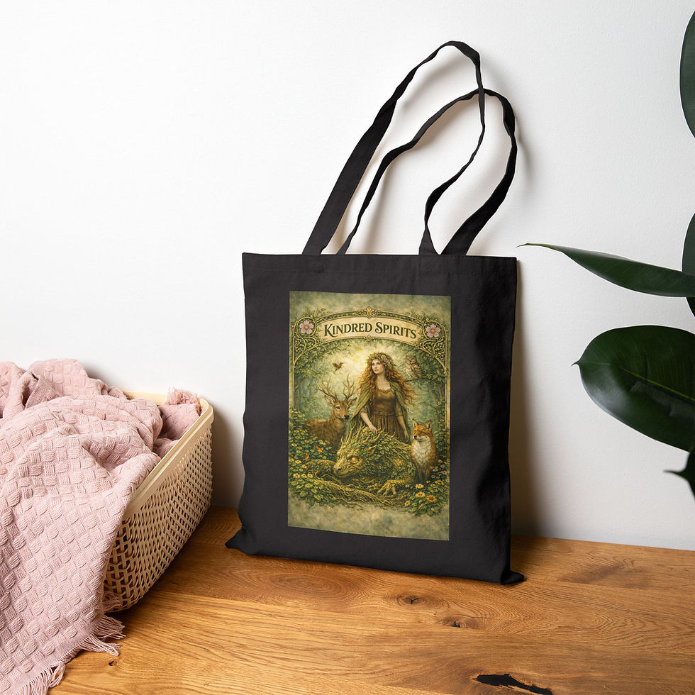 Thumbnail: Kindred Spirits Goddess Canvas Tote