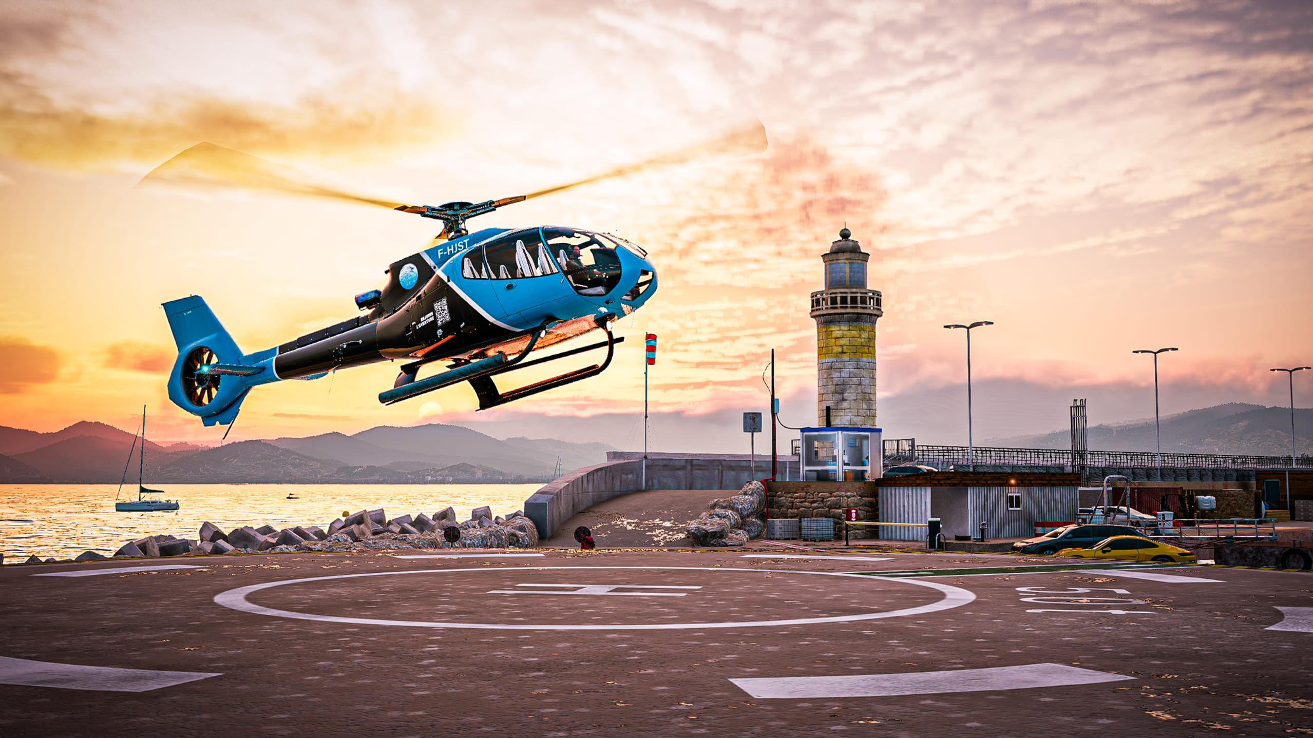 Hélistation Cannes Quai du Large LFTL