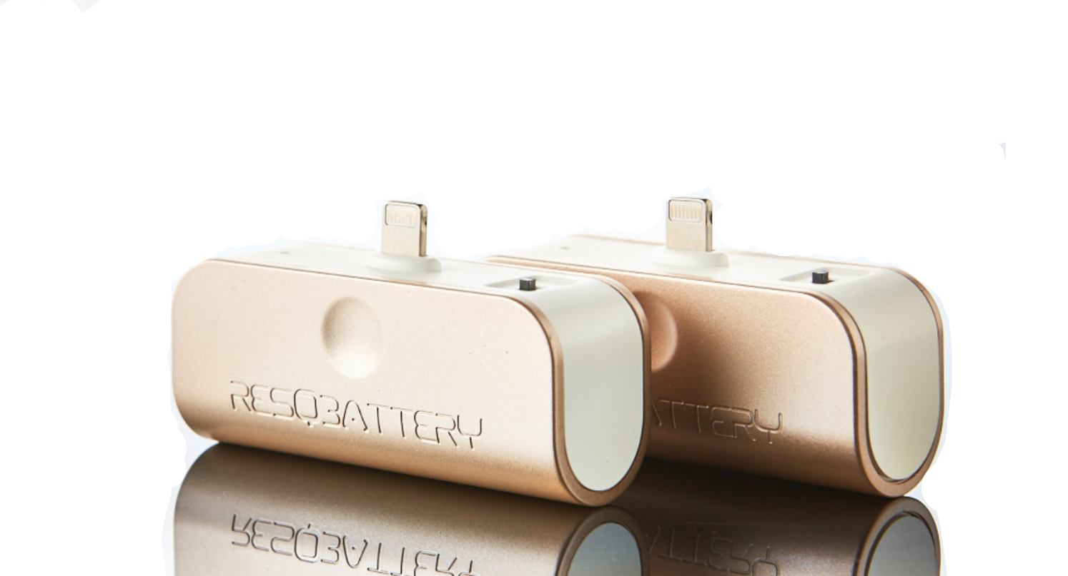 New 2-in-1 ResQBatteries | Rose Gold