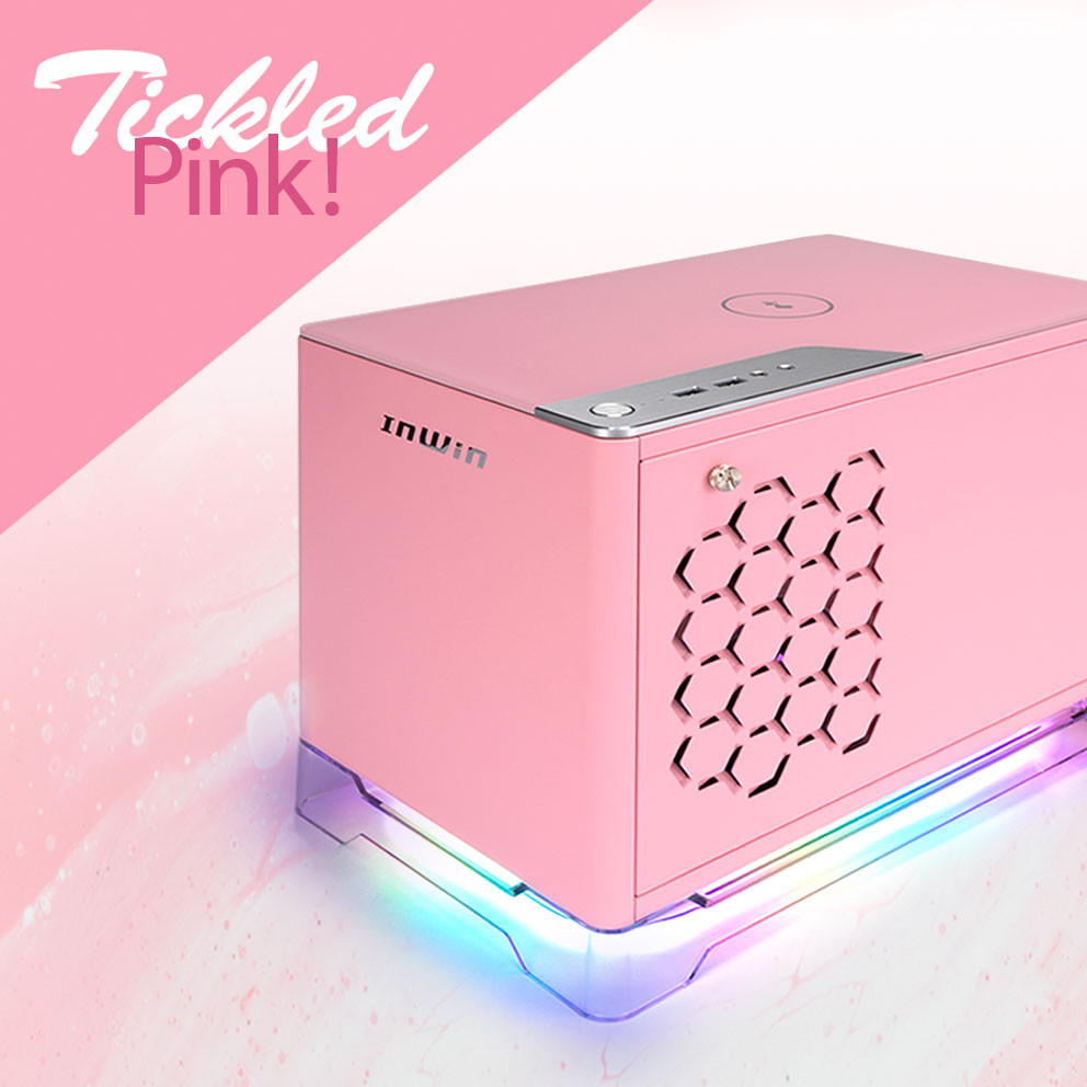 Special: PINK InWin Mini ITX Gaming PC - Ryzen 2600x CPU w/Nvidia 1660GTX