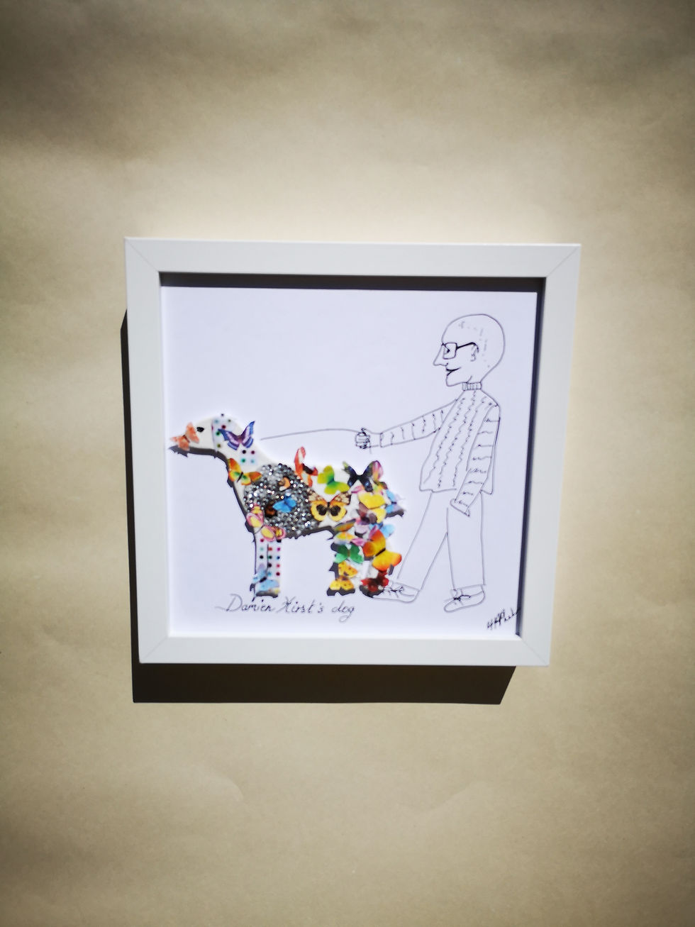 Damien Hirst's dog